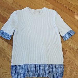 Tory Burch Short Sleeve Knit Top